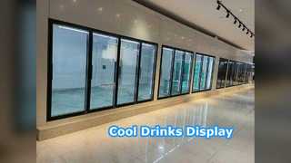 Slijterij-vitrinedeuren voor koude ruimtes