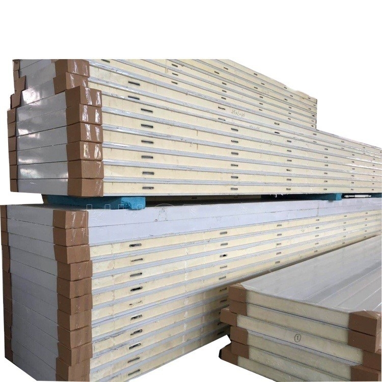 Cold Room Insulation Panels PU Sandwich Panel 100mm 120mm 150mm 200mm Panel Thickness
