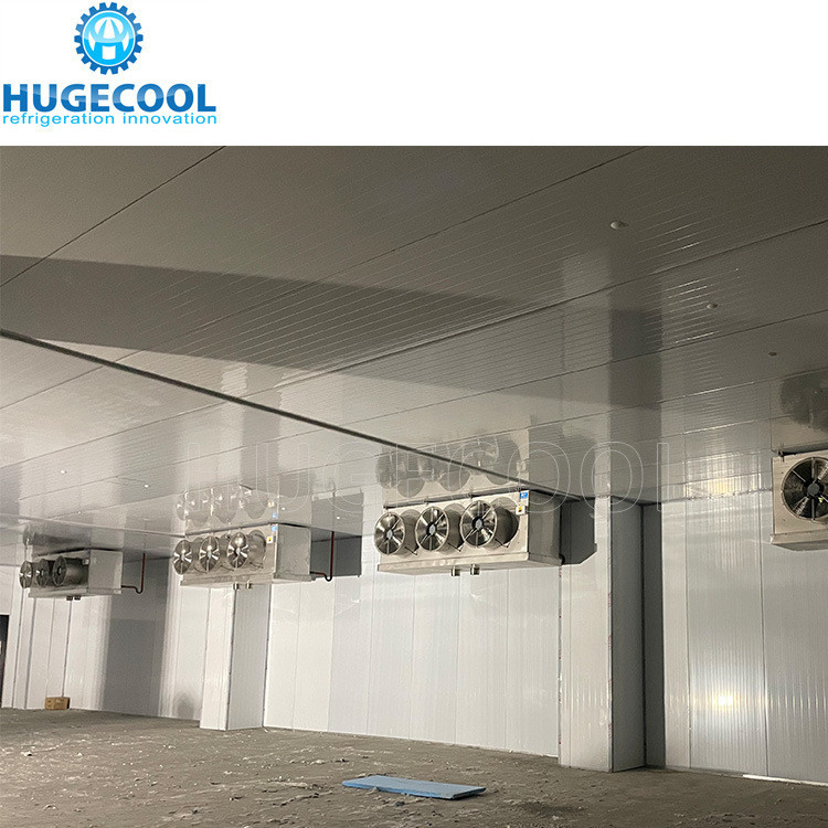 Mobile Container Cold Storage Room for Meat using Blast Freezer and PU Panel Floor