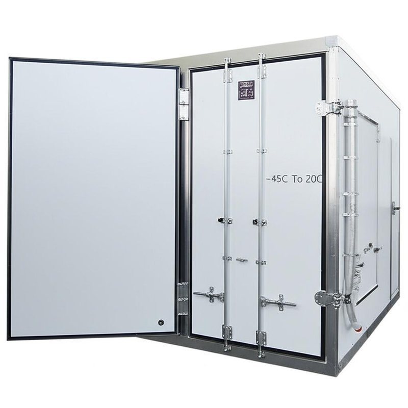 Temperature Range -45C To 20C Customizable Refrigerated Storage Unit with Thickness Options 100mm 150mm 80mm 120mm 200mm